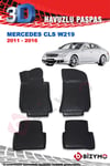 Mercedes CLS C219 2004-2010 3D Havuzlu Paspas Takımı Bizymo