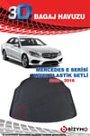 Mercedes E Seri W212 Sedan Plastik Setli 2009-2016 3D Bagaj Havuzu