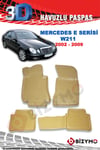 Mercedes E Serisi W211 Sedan 2002-2009 3D Bej Paspas Takımı Bizymo