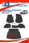 Mercedes E Serisi W212 Sedan Rampalı 2009-2016 Paspas ve Bagaj Havuzu Seti