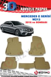 Mercedes E Serisi W213 2016 Ve Sonrası 3D Bej Paspas Takımı Bizymo