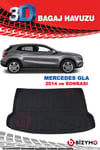 Mercedes GLA 2014 Ve Sonrası 3D Bagaj Havuzu Bizymo