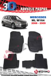 Mercedes ML W164 Suv 2006-2009 3D Havuzlu Paspas Takımı