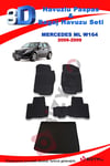 Mercedes ML W164 Suv 2006-2009 Paspas Ve Bagaj Havuzu Seti