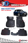 Mini Cooper Countryman 2017+ 3D Havuzlu Paspas Takımı Bizymo