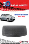 Mitsubishi Colt 2005-2008 3D Bagaj Havuzu Bizymo