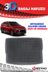 Mitsubishi Eclipse Cross 2018 ve Sonrası 3D Bagaj Havuzu Bizymo