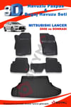 Mitsubishi Lancer 2008 ve Sonrası Paspas ve Bagaj Havuzu Seti