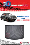Nissan Juke Suv 2020+ 3D Bagaj Havuzu Bizymo