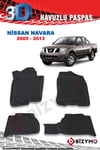 Nissan Navara 2005-2013 3D Havuzlu Paspas Takımı Bizymo