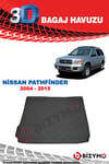 Nissan Pathfinder 2004-2015 3D Bagaj Havuzu Bizymo