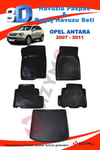 Opel Antara 2006+ 3D Havuzlu Paspas ve Bagaj Havuzu Bizymo