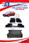Opel Astra F Sedan 1991-1998 3D Havuzlu Paspas ve Bagaj Seti Bizymo