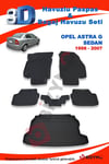 Opel Astra G Sedan 1998-2007 Paspas Ve Bagaj Havuzu Seti