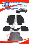 Opel Astra H Sedan 2007-2015 Havuzlu Paspas ve Bagaj Seti Bizymo