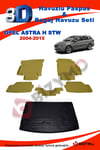 Opel Astra H Stw 2004-15 Bej Havuzlu Paspas ve Bagaj Seti Bizymo
