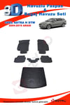 Opel Astra H Stw 2004-2015 Havuzlu Paspas ve Bagaj Seti Bizymo