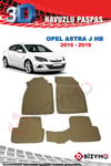 Opel Astra J Hb 2010-2016 3D Bej Paspas Takımı Bizymo