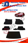 Opel Astra K Stw Havuzlu Paspas ve Bagaj Seti Bizymo