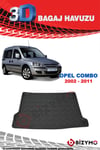 Opel Combo 2002-2011 3D Bagaj Havuzu Bizymo