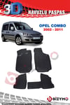 Opel Combo 2002-2011 3D Havuzlu Paspas Takımı Bizymo