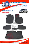 Opel Corsa C 2001-2006 Paspas Ve Bagaj Havuzu Seti
