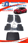 Opel Corsa F 2019+ 3D Havuzlu Paspas ve Bagaj Havuzu Bizymo Set