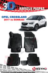 Opel Crossland 2017 Ve Sonrası 3D Paspas Takımı Bizymo