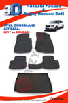 Opel Crossland Alt 2017 Ve Sonrası Paspas Ve Bagaj Havuzu Seti