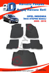 Opel İnsignia 2009-2016 Havuzlu Paspas Takımı + Bagaj Havuzu Seti