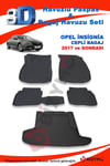 Opel İnsignia Cepli 2017 Ve Sonrası Paspas ve Bagaj Havuzu Seti