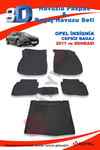 Opel İnsignia Cepsiz 2017 Ve Sonrası Paspas ve Bagaj Havuzu Seti