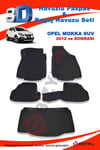 Opel Mokka 2012 Ve Sonrası Paspas Ve Bagaj Havuzu Seti