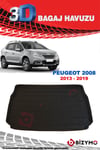 Peugeot 2008 2013-2019 3D Bagaj Havuzu Bizymo