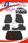 Peugeot 2008 2013-2019 Paspas Ve Bagaj Havuzu Seti