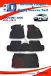 Peugeot 3008 2010-2016 Paspas Ve Bagaj Havuzu Seti
