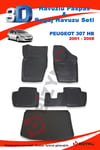 Peugeot 307 Hb 2001-2008 Paspas Ve Bagaj Havuzu Seti