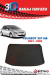 Peugeot 308 Hb 2008-2013 3D Bagaj Havuzu Bizymo