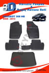 Peugeot 308 Hb 2008-2013 Paspas Ve Bagaj Havuzu Seti