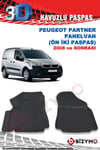 Peugeot Partner Panelvan 2008 Ve Sonrası 3D Paspas Takımı Bizymo