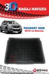Peugeot Yeni 2008 2019 ve Sonrası 3D Bagaj Havuzu Bizymo