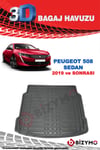 Peugeot Yeni 508 Sedan 2019+ (Alt) 3D Bagaj Havuzu Bizymo