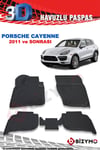 Porsche Cayenne 2011 Ve Sonrası 3D Paspas Takımı Bizymo