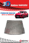 Porsche Macan 2014 Ve Sonrası 3D Bagaj Havuzu Bizymo