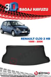 Renault Clio 2 Hb 1999-2006 3D Bagaj Havuzu Bizymo