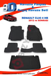 Renault Clio 4 Hb 2012 Ve Sonrası Paspas Ve Bagaj Havuzu Seti