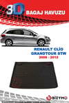 Renault Clio Grandtour Stw 2008-2012 3D Bagaj Havuzu Bizymo