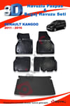Renault Kangoo 2011-2016 Paspas ve Bagaj Havuzu Seti