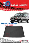 Renault Kangoo Expression Combi 2008-2010 3D Bagaj Havuzu Bizymo