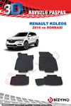 Renault Koleos 2016 ve Sonrası 3D Paspas Takımı Bizymo